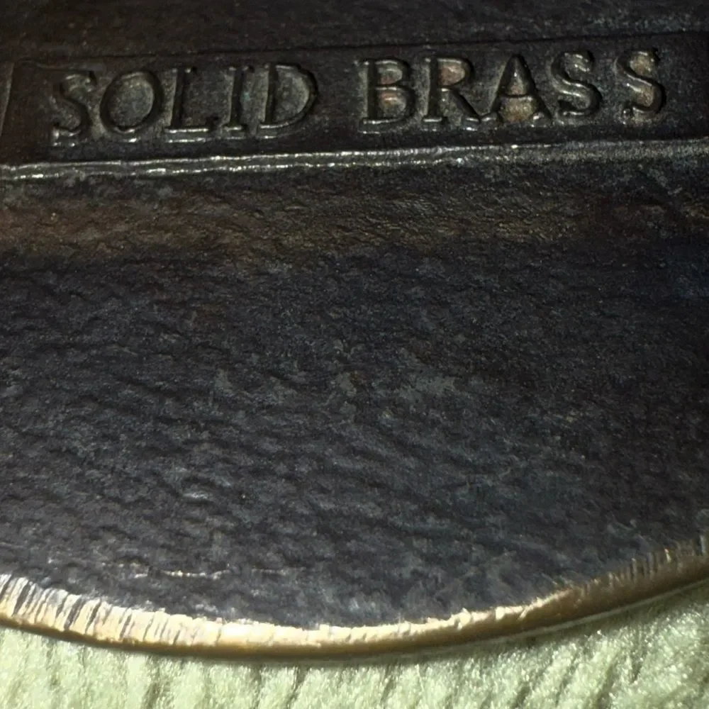 Vintage Western Belt Buckle “if you ain’t cowboy you ain’t s*it” 100% brass